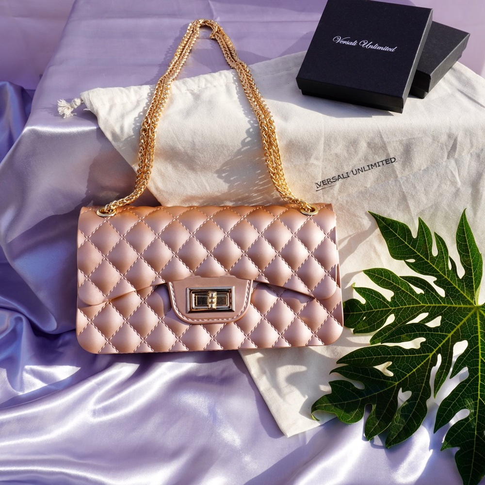 Rose Gold “Lush” Purse